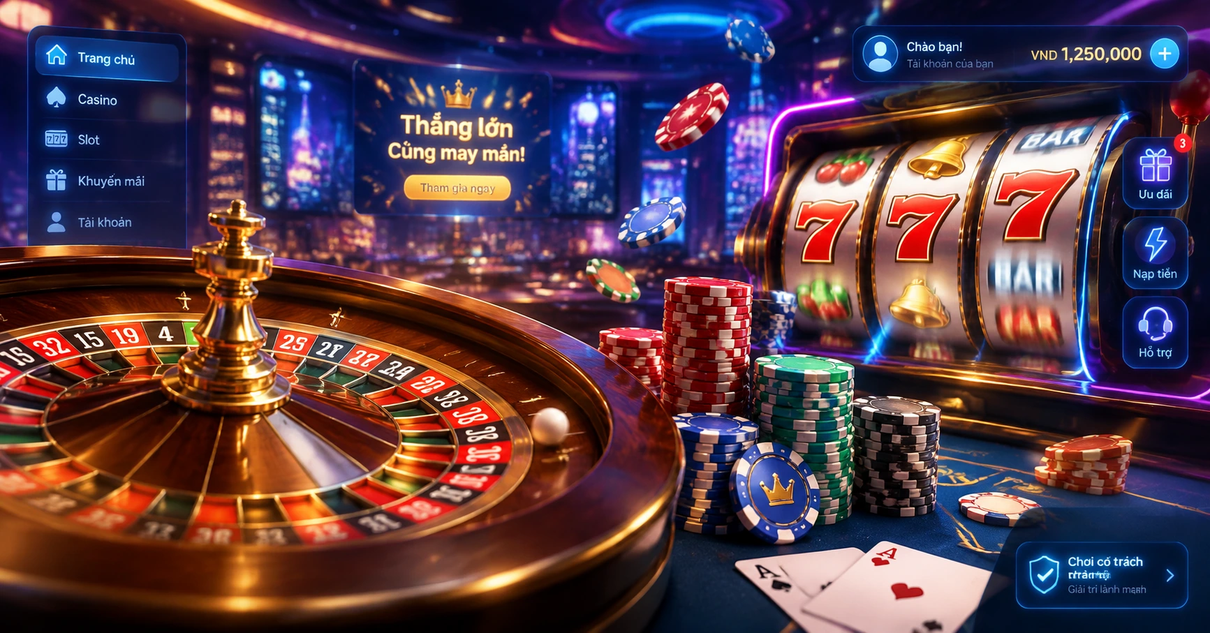 Jackpot Casino: Trải Nghiệm Đỉnh Cao Của Thế Giới Casino Online - image 2