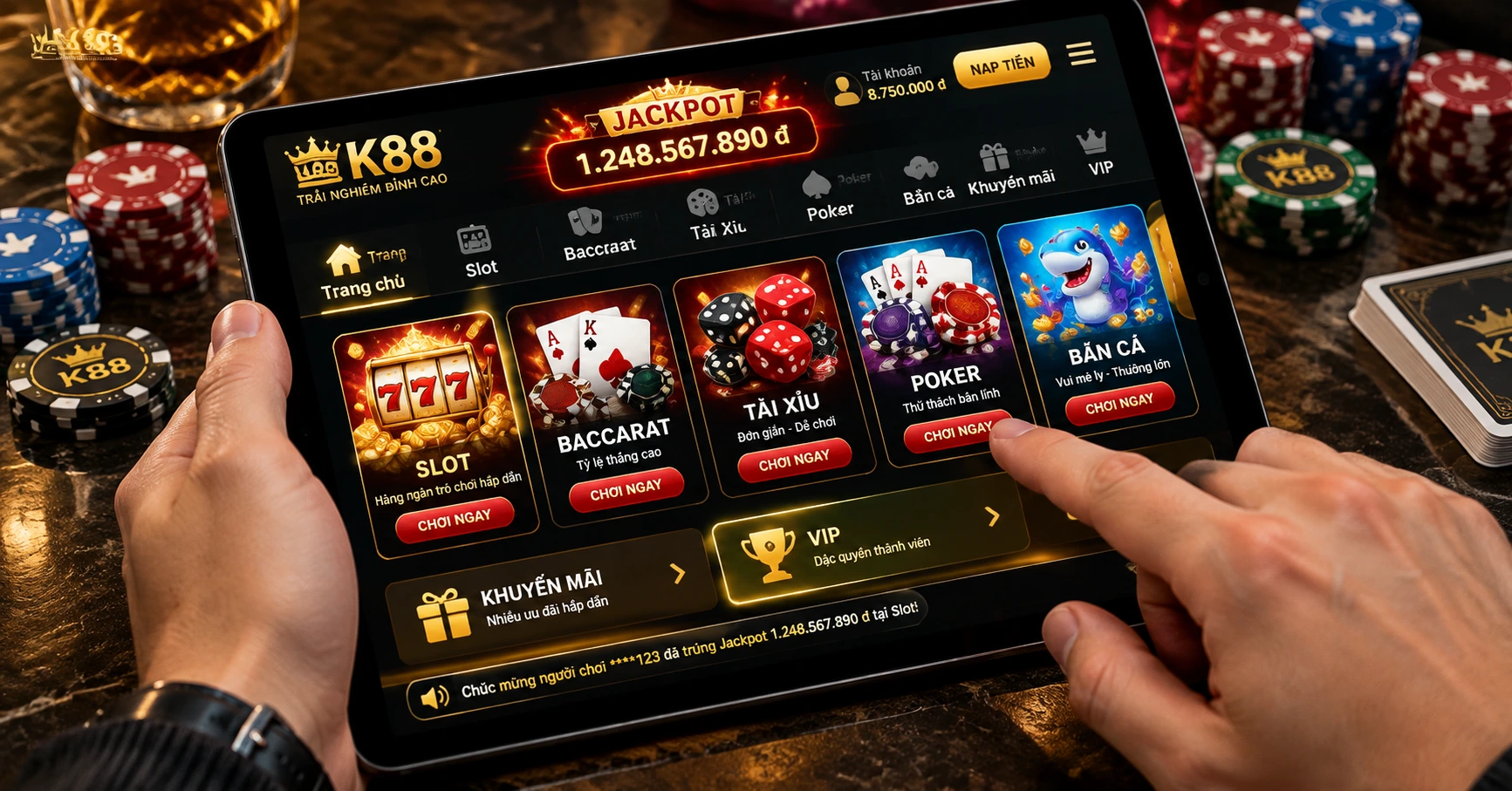 Jackpot Casino: Trải Nghiệm Đỉnh Cao Của Thế Giới Casino Online - image 3
